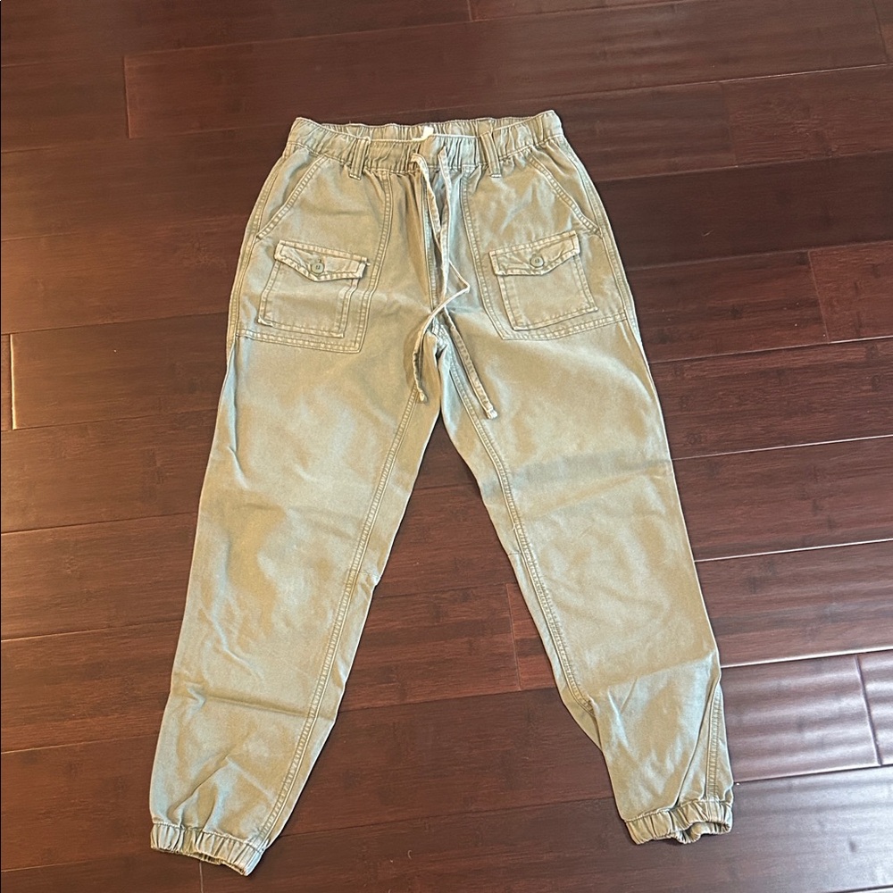 Aerie Olive Green Jogger Pants
